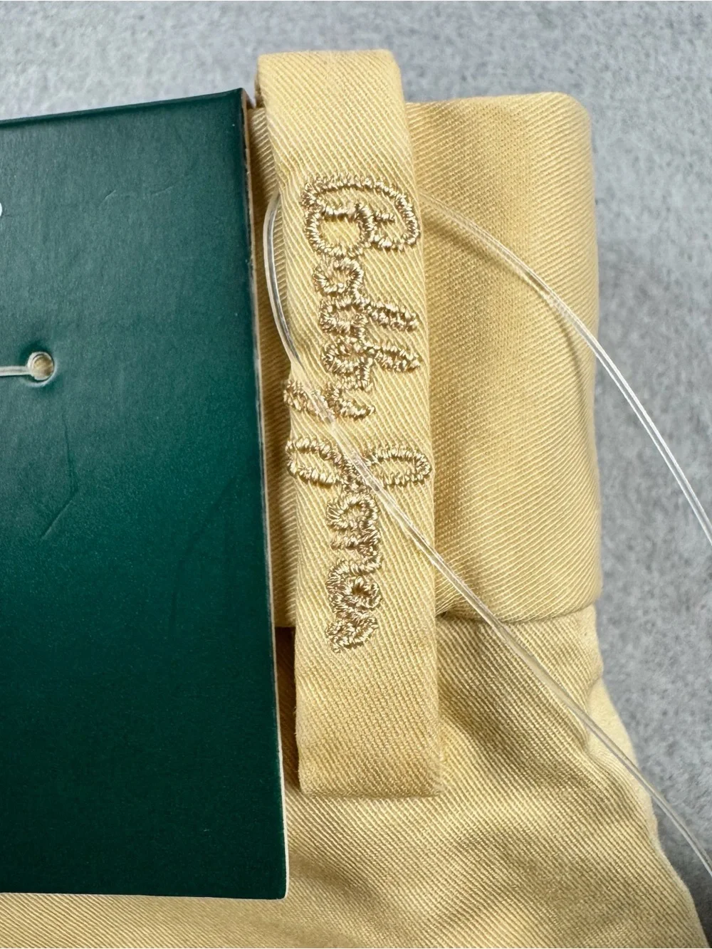 Bobby Jones Players NWT Mens Chino Golf Shorts Size 32 Yellow Straw Flat Front